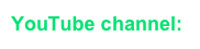 YouTube channel: